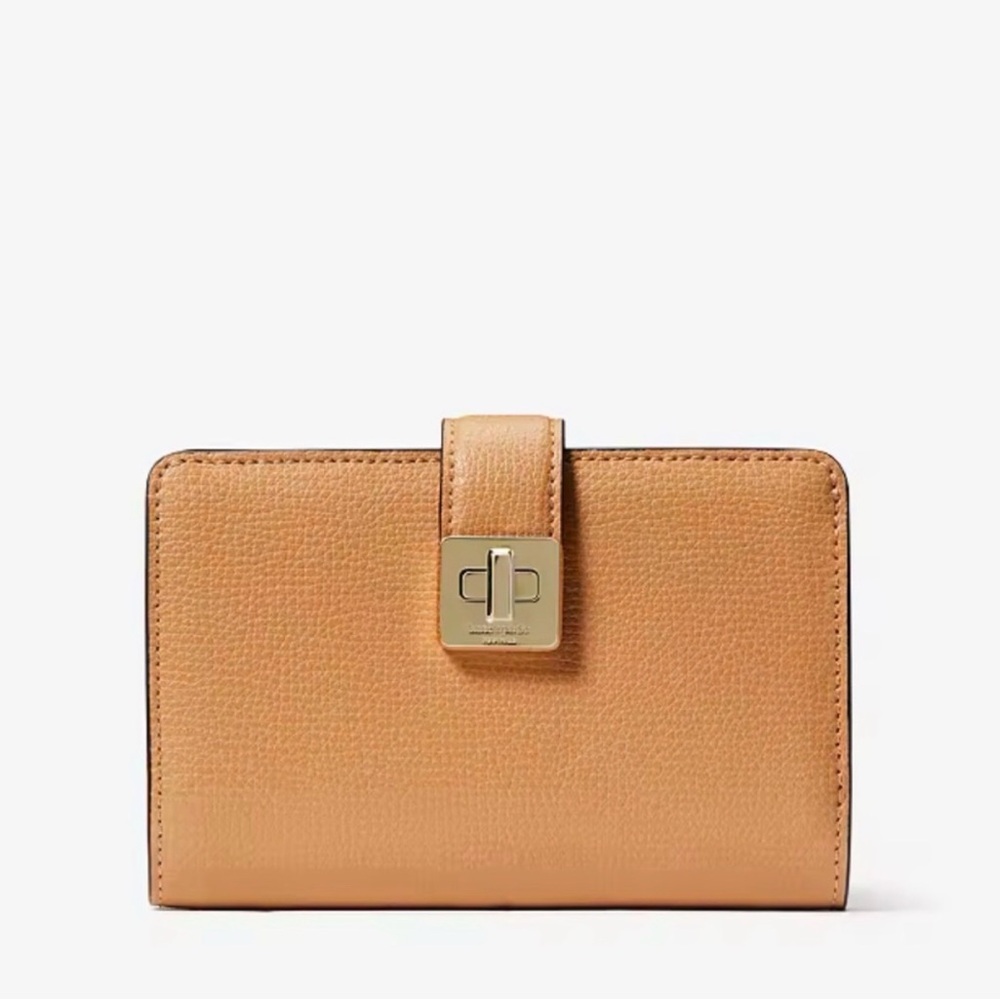 Kate Spade Phoebe Medium Wallet- Tiramisu